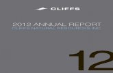 CLIFFS NATURAL RESOURCES INC.€¦ · 2012 CLIFFS NATURAL RESOURCES INC. Cliffs Natural Resources Inc. is an international mining and natural resources company. A member of the S&P
