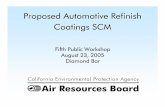 Proposed Automotive Refinish Coatings SCM 2006-06-01آ  Presentation: 2005-08-23 Proposed Automotive