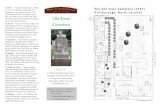 Old Town Cemetery - Hillsborough · 2019-06-06 · Old Town Cemetery Circa 1757 Map with guided walk 15. Owen — This plot contains the grave of Hugh G. Owen, who died the morning