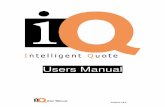 IQ User Manual - Release 16.2 · Introduction to the Main Window The iQ Main Window is the home window in the iQ software. It is always open whenever the iQ software . User Manual.