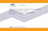 Melbourne Institute Working Paper No. 33/2016...Melbourne Institute of Applied Economic and Social Research The University of Melbourne Melbourne Institute Working Paper No. 33/16