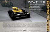 MCP 48 brochure - PDF - AMS Technologies · The MCP 48 from Nanometer Technologies is a powerhouse fiber optic polisher for high quality polishing. The MCP 48 sets the standard for