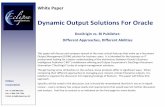 Dynamic Output Solutions For Oracleww1.prweb.com/prfiles/2013/09/30/11054739/BIP_vs...Dynamic Output Solutions For Oracle DocOrigin vs. BI Publisher: Different Approaches, Different