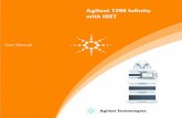Agilent 1290 Infinity with ISET...Agilent 1290 Infinity Performance specification The 1290 Infinity LC with its broad power range, unmatched flow and composition accuracy, ultra-low