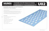 Breathable 3mm XPS Polystyrene Underlay€¦ · Underlay for Floor Heating Lightweight breathable, 3mm foam Underlay, designed specifically for use with warm water floor heating systems.