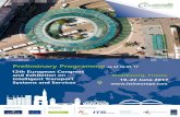 Preliminary Programme - Strasbourg€¦ · innovation platforms, events and projects to save lives, protect the environment and sustain mobility in the most cost-effective way. ERTICO