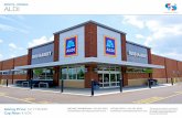 Investment Highlights - LoopNet · ALDI + Investment Highlights groundandspacepartners.com + 1 Attractive Investment + Within The Falls Development (1M+ SF) Along I-81 (49K ADT) +
