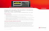 Option 89601200C (replacing 89601B/BN/BK-BHL and 200) · 2019-12-04 · OVERVIEW Channel Quality Modulation Analysis 89600 VSA Software Option 89601200C (replacing 89601B/BN/BK-BHL