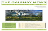 Spring Is Finally Upon Us - Galphay · Potholes are almost undoubtedly top of peoples agendas when ... individuals have sent letters of complaint or uploaded photographs of the worst