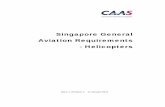 Singapore General Aviation Requirements - Helicopters · singapore general aviation requirements- helicopters list of effective pages 11 jan 2017 [rev 3] civil aviation authority