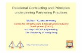 Relational Contracting and Principles underpinning Partnering Practices · 2012-10-24 · Principles, Practices & Value Generally: ... -Examples from Risk Management • Principles