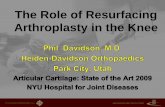 The Role of Resurfacing Arthroplasty in the Knee 2019-04-15آ  â€¢ No statistically significant differences