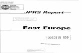 East Europe - DTICEast Europe JPRS-EER-93-007 CONTENTS 26 January 1993 INTERNATIONAL AFFAIRS Comment on Impact of Breakup on Czechoslovak Army [Prague OBRANA LIDU12 Dec] 1 U.S. Companies