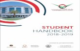 STUDENT HANDBOOK€¦ · STUDENT HANDBOOK 2018-2019 13 15. Proper use of Facilities 16. Guidelines on Student-Run Media and the AAU Brand 17. Code of Conduct 17.1 Compliance with