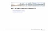 LISP Site Configuration Commands · LISPSiteConfigurationCommands •site,onpage2 •allowed-locator(LISPsite),onpage4 •authentication-key(LISPsite),onpage6 •description(LISPsite),onpage8