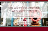 The Value of Benchmarking: Wastewater Treatment · • waste, water, energy assessments • source reduction opportunities • grant project scoping • confidential regulatory questions