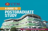 A Guide to Postgraduate Study - SPS UTM · Universiti Teknologi Malaysia 5 Facts & Figures Programme Structure * Research University Status Autonomous University Self-Accreditation