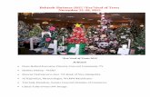 Bektash Shriners-2015 “Fez”tival of Trees November 21-29, 2015 · Heather Baldinelli- Christmas Party-donated by Humane Lodge #21 Debbie Thorpe-The George & Greyson Tree-donated