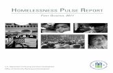 Homelessness Pulse RePoRt - HUD Exchange...participation in the Pulse project has expanded. Section 2. presents the counts of persons who were not previously homeless but became “newly”