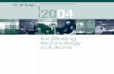 PETROLEUM TECHNOLOGY ALLIANCE CANADA ANNUAL REPOR … · PETROLEUM TECHNOLOGY ALLIANCE CANADA 2004 ANNUAL REPORT mission Facilitating innovation, collaborative research and technology