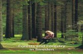 Forests and Forestry in Sweden - KSLA | Lantbruk · 2015-08-31 · Forests and forestry are also important for climate change mitigation. Swedish forests have high rates of pro -