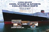 LONG BEACH COIN, STAMP & SPORTS …1 p.m. - 2:30 p.m. Football Hall of Famer Joe Montana appearance for autograph session – Autograph Pavilion (1540) 3 p.m. Coin Prize Drawing –