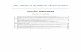 PhD Program in ioengineering and Roboticsphd.dibris.unige.it/biorob/media/PhD Themes 36o - Bioengineering (2020).pdfBioengineering is a discipline that integrates physical, chemical,