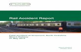 Rail Accident Report - gov.uk...Report 23/2012 3 October 2012 Fatal accident at Grosmont, North Yorkshire Moors Railway, 21 May 2012 Contents Summary 5 Introduction 6 Preface 6 The