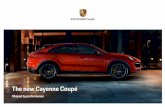 The new Cayenne Coupé - auto.co.il.pdf · Porsche Traction Management (PTM) Sport Chrono Package Power steering Plus Lighting and assistance systems: LED main headlights Porsche