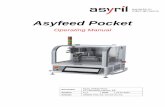 Operating Manual - Asyril · 2019-05-03 · Introduction v1.7 FO 32.03.118 Manuel utilisateur - Asyril SA 7/44 1.2.1.3. Disposal As soon as the product reaches its end of life, please