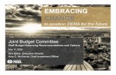PERA Presentation JBC Staff Budget Balancing … · 2020-05-11 · Microsoft PowerPoint - PERA Presentation_JBC Staff Budget Balancing Recommendations and Options Concerning PERA_FY2020-21_5.11.20