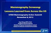 Mammography Screenng: Lessons Learned from Across the US€¦ · Small Media Partnerships Note: Out of pocket costs, ... geographic, language, literacy, cultural, and other barriers