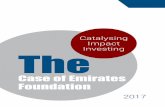 Catalysing Impact Investing The Foundation.… · Catalysing Impact Investing 9 The Case of Emirates Foundation As the Foundation searched for a blueprint for the future, one that