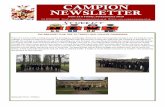 CAMPION NEWSLETTER...Rhese Edwards-Nurmi (7 Garnet), Vincent umberland (7 Southwell), Thomas Neville (7 Southwell), Finlay Laws (7 Fisher) and Thomas Peacock (7 Fisher) were accompanied