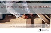 2019 Remodeling Impact Report: D.I.Y. - ...2019 Remodeling Impact Report: D.I.Y. * Less than 1 percent 20. Satisfaction of Pet Project 65% 61% 29% 33% 2% 4% 0% 20% 40% 60% 80% 100%