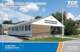 UNITED STATES POSTAL SERVICE - LoopNet...UNITED STATES POSTAL SERVICE // 2 INVESTMENT SUMMARY ASKING PRICE $325,000 RETURN 8.35% BUILDING SIZE +/- 1,807 Sq. Ft. LAND SIZE +/- 7,577
