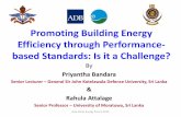 Promoting Building Energy Efficiency through Performance ... · Promoting Building Energy Efficiency through Performance- ... documentation Asia Clean Energy Forum 2016 . Performance