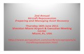 2nd Annual Aircraft Repossession Preparing and Managing ...Lead QMS Auditor (QMS-LA) AS9100 Aerospace Experienced Auditor (AS9100 –AEA) I can be contacted via: Look for me on Linkedin