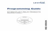 Programming Guide - LevitonSoftware Revision 1.0 and above. WEB VERSION. WEB VERSION. i ... EZ-Max Plus Programming Guide Page 3 EZ-MAX Plus User Interface ... The LCD display shows