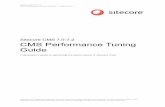 CMS Performance Tuning Guide · Tuning Procedures — General Tuning Procedures – General is a series of tasks that are designed to check that the Sitecore implementation is configured