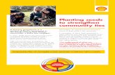 Planting seeds to strengthen community ties · Planting seeds to strengthen community ties A thriving greenhouse is a symbol of Shell’s investment in the Aamjiwnaang First Nation