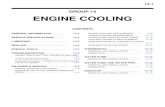 GROUP 14 ENGINE COOLING - Out-Clubfaq.out-club.ru/.../maintenance/Service_Manual_2013_RU/WM/14.pdf · 14-2 ENGINE COOLING GENERAL INFORMATION M1141000102333 The cooling system is