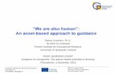 “We are also human” - Cedefop€¦ · training & labour market efficiency & effectiveness (lower drop-out, higher productivity, addressing skills shortages and emerging competence