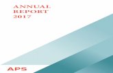 ANNUAL REPORT · ANNUAL REPORT ANNUAL REPORT 2017 2017 APS Holding S.A. info@aps-holding.com follow us on ... in Romania in 2015. “Our dream was to offer complete, ... customized