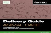 BTEC Award FIRST Award ANIMAL CARE - Edexcel · Welcome to your BTEC First delivery guide This delivery guide is a companion to your BTEC First specification. It contains a wealth