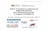 2017 International Workshop on Konservat- Lagerstätten · integration of new methodological approaches, new fossil discoveries, and refinement of current methods. This meeting will