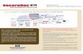 SecureDoc SES Datasheet A4 - Pillar Solutions• Smartcard and PKI at pre-boot since 2000 ... rebooting or locking them • Easily create, modify, assign and delete keys • • U