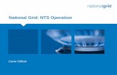 National Grid: NTS Operation...2 Key roles of the System Operator Safe, reliable and efficient operation of the National Transmission System (NTS) Residual Energy Balancing of the