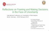 Reflections on Framing and Making Decisions in the ... In this talk I will: â€¢ Discuss prescriptive