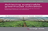 Achieving sustainable greenhouse cultivation · 2020-05-30 · Advances in irrigation management in greenhouse cultivation Advances in irrigation management in greenhouse cultivation